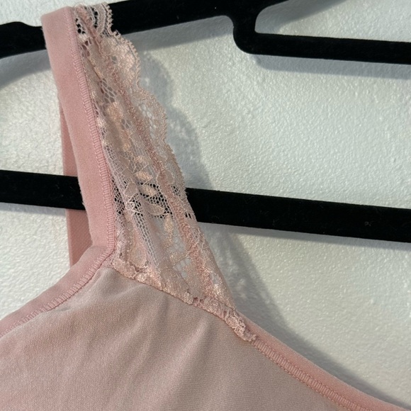 Underoutfit Pink Lace Trim Bralette style 445 - Picture 3 of 7